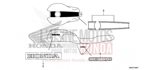 EMBLEME (CB1100CA/NA/NAD) CB1100CAK de 2019